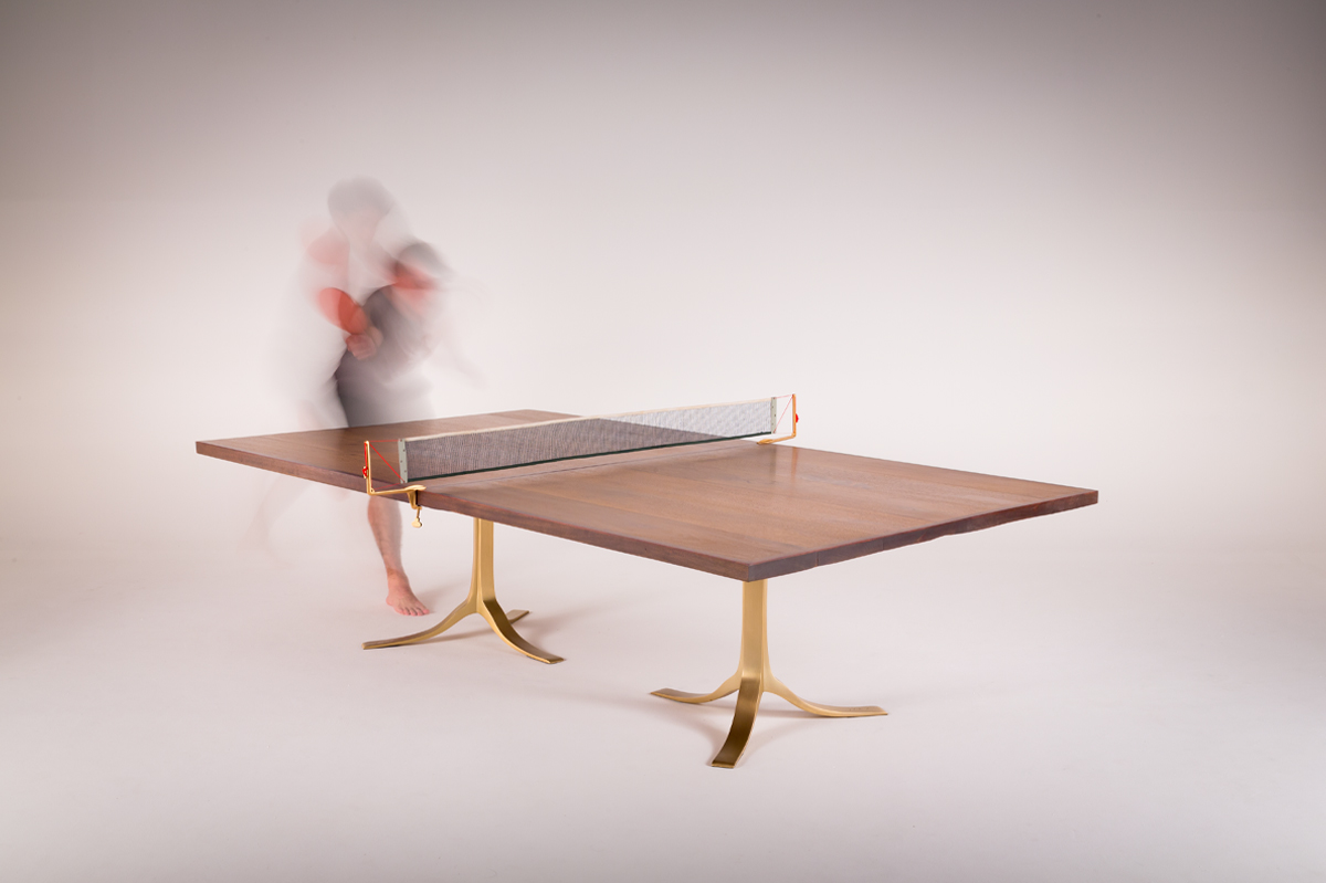 Reclaimed Wood Ping Pong Table