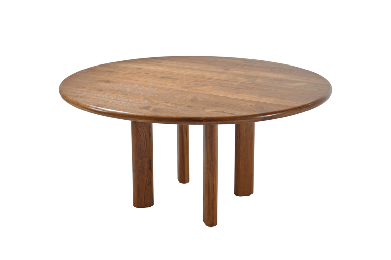 Bespoke Round Table, Reclaimed Teak wood