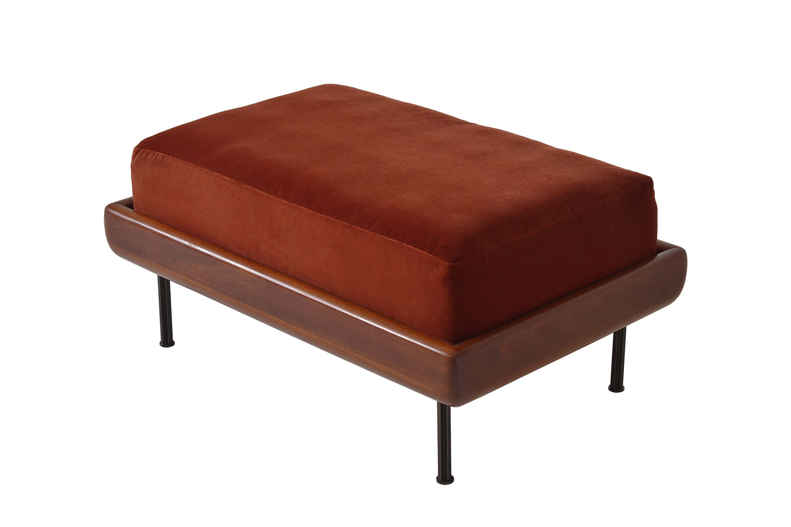 bespoke-low-footrest-ottoman-in-reclaimed-hardwood-frame-with-brass